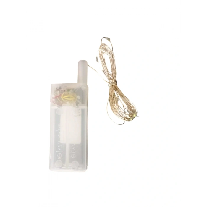 3mt Pilli Süsleme Ledi RGB Peri Led (3 Metrelik Karışık Renkli Piller Hariç)