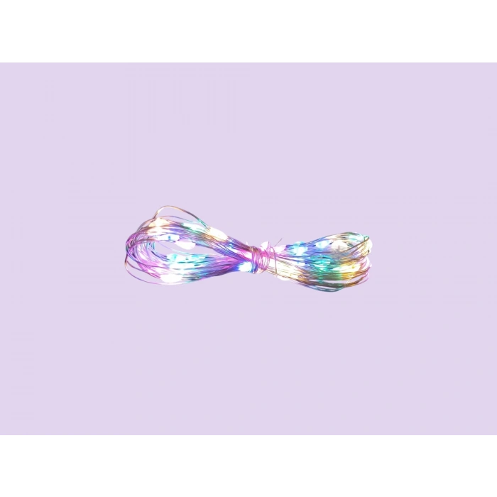 5mt Pilli Süsleme Ledi RGB Peri Led (5 Metrelik Piller Hariç)