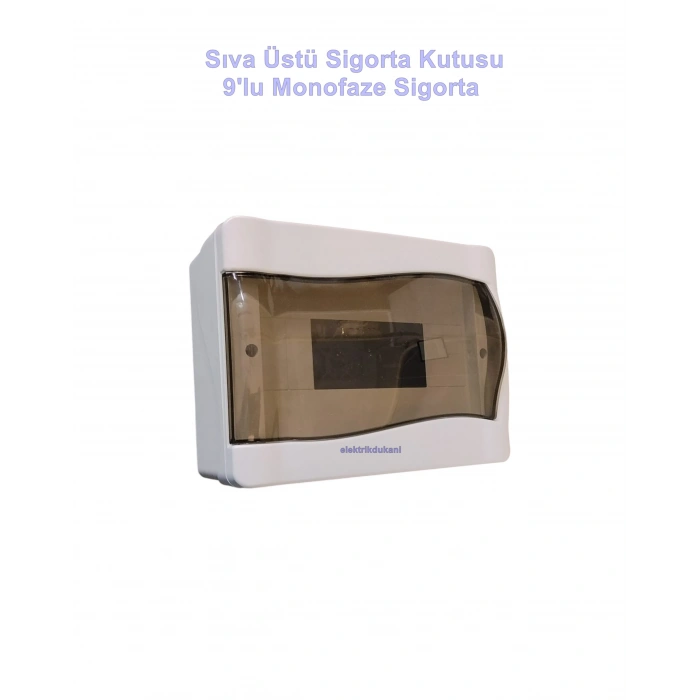 IŞILDAR 9LU SIVA ÜSTÜ SİGORTA  KUTUSU