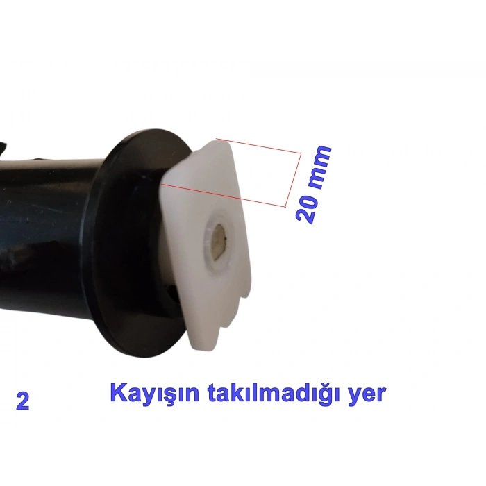 ARNİCA Libella Fırçalı Turbo Başlık Spiral Fırçalı Merdane Grubu (Eski Model EP TF Orjinal Yedek Parça)