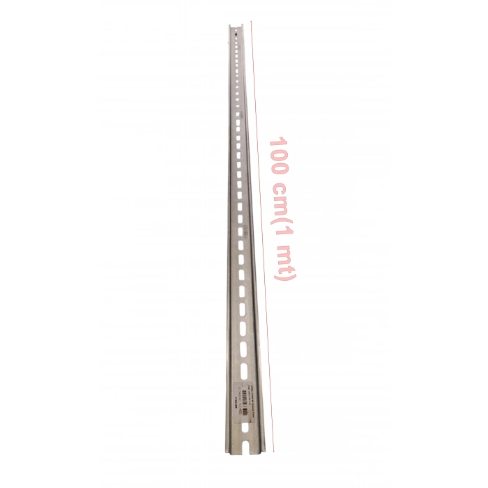 GENEL Delikli W-Otomat Pano Rayı 1mt (35X7.5)