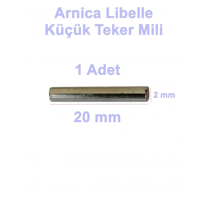 ARNİCA Libella Fırçalı Turbo Başlık Küçük Tekerlek Mili (Eski Model EP TF Orjinal Yedek Parça)