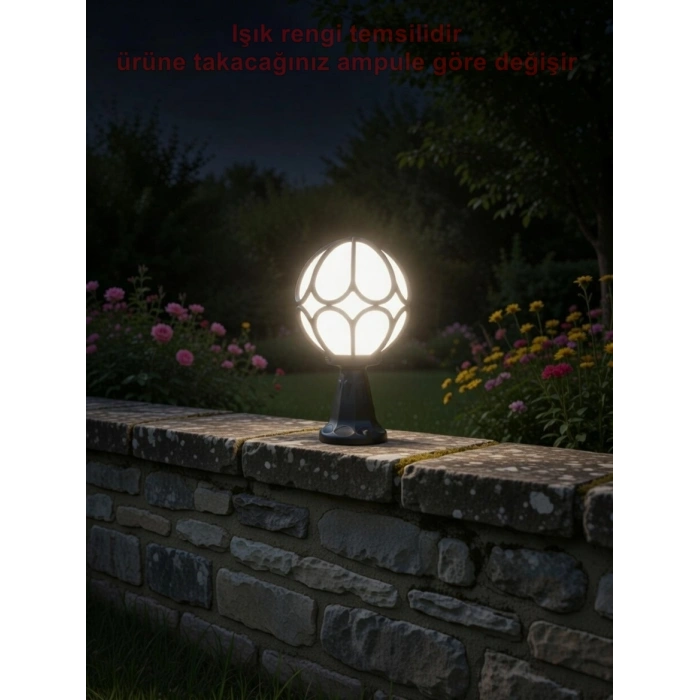 ZERPA Meridyen Set Üstü Armatür Siyah E-27