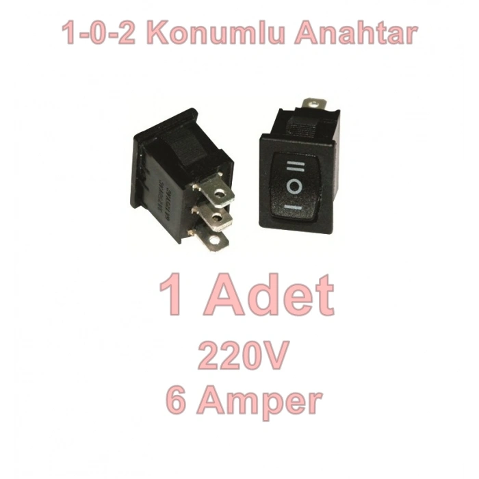 ENDER Mini 1-0-2 Işıksız Anahtar Sabit İki Konumlu