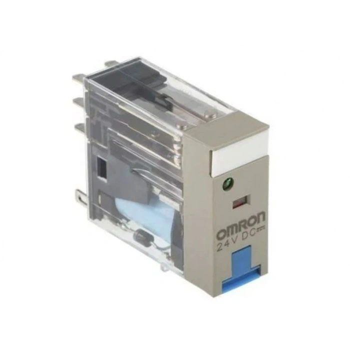 OMRON G2R-2-SN 24v DC 8 Pinli Ledli Röle 2 Açık 2 Kapalı Kontaklı 5 Amper (Bobin 24 Volt Doğru Akım 8 Kalın Soket Ayaklı Role)
