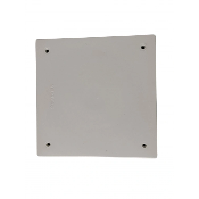 KARAKUŞ 15x15 Kare Buat ABS Plastik Sıva Altı Siyah IP20 (150x150x55)