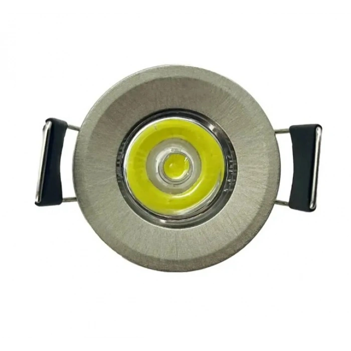 CATA Yıldız 1.5w SATEN Kasa Beyaz Işık Power Ledli Parmak Spot 6500k 220v IP20