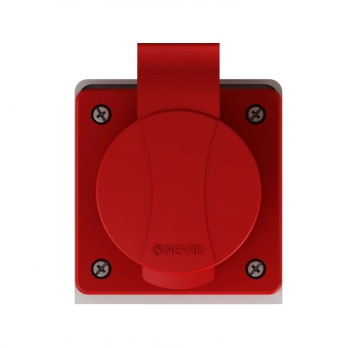 NEAD 5x32A Sıva Üstü DUVAR Prizi Trifaze Sanayi Priz 3 Faz+N+Toprak IP44