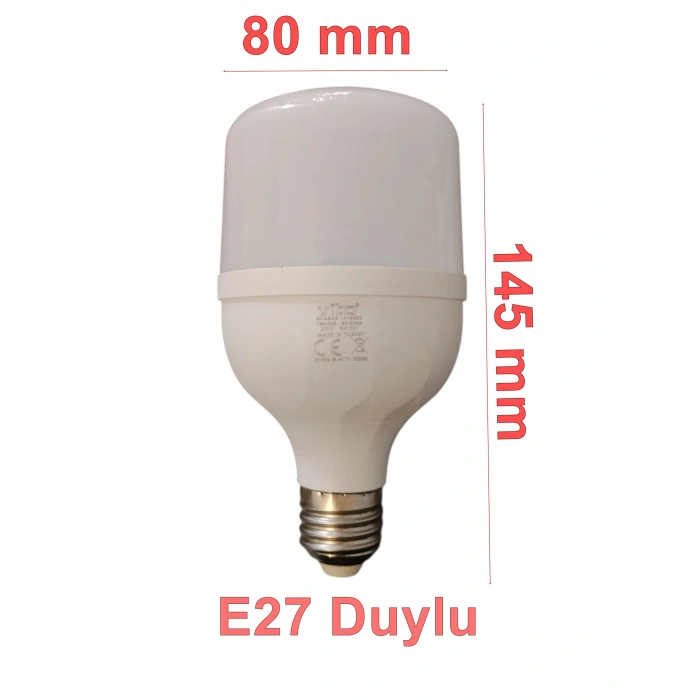 VİTO 20W TORCH LED AMPUL BEYAZ E-27 6400K