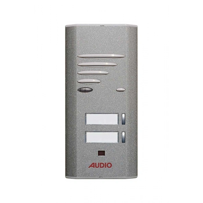 AUDIO Konsept Sesli 2li Zil Paneli Tek Sıra Fotoselli Hoparlörlü İkili Konuşmalı Panel