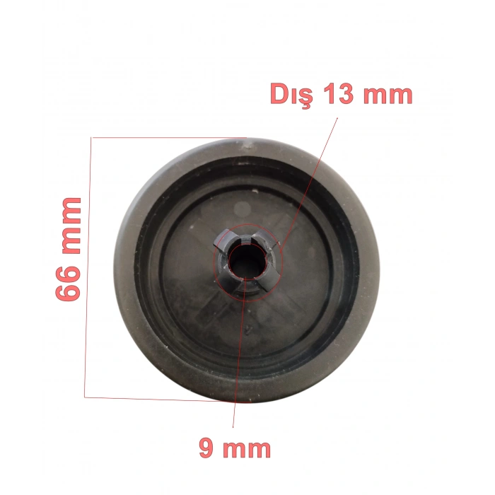 ARNİCA Libella Süpürge Büyük Tekerlek Eski Model Yer Fırçası Dövücü Başlık Yer Fırçası İçin