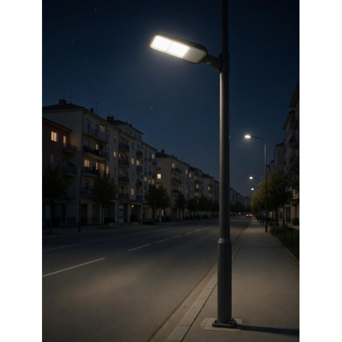 HOROZ Texas-150 150w Ledli Sokak Lambası Armatürü Beyaz Işık 6400k 220 Volt IP65