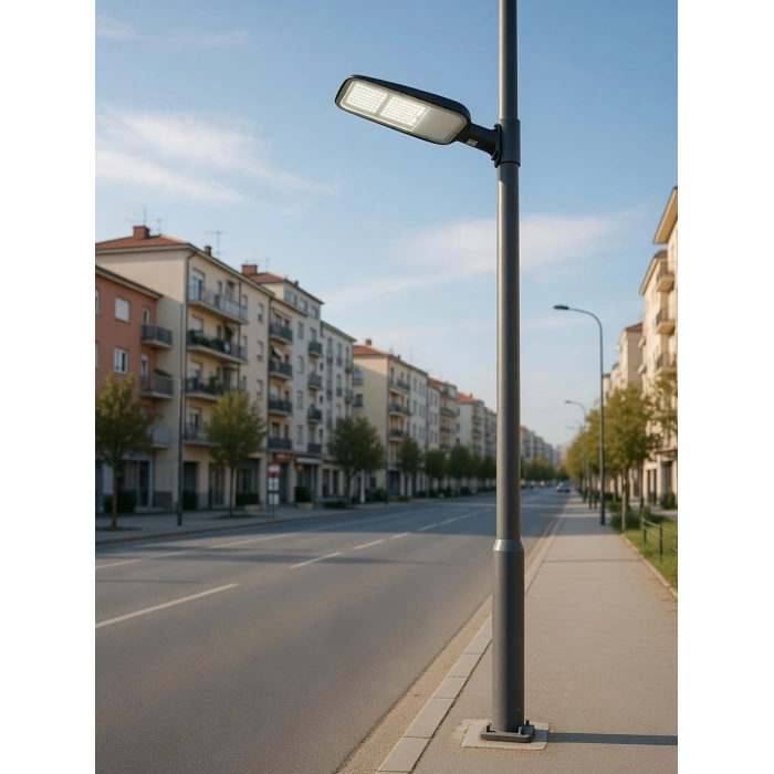 HOROZ Texas-150 150w Ledli Sokak Lambası Armatürü Beyaz Işık 6400k 220 Volt IP65