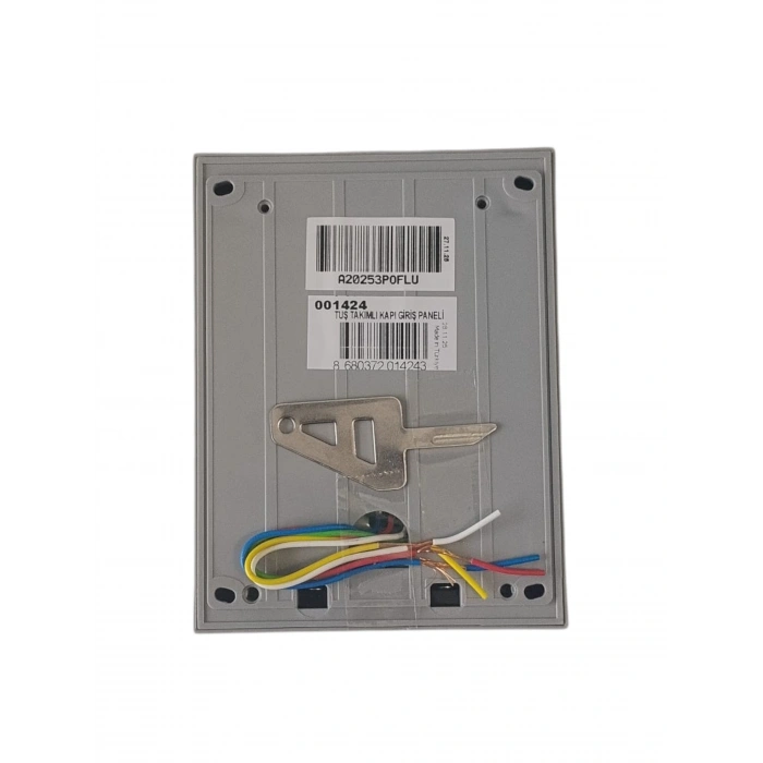 AUDIO Yeni KGK ŞİFRELİ Tuş Takımlı Kapı Giriş Sistemi 12-24 Volt Arası Ac Veya 18-24 Volt Arası Dc İle Çalışır