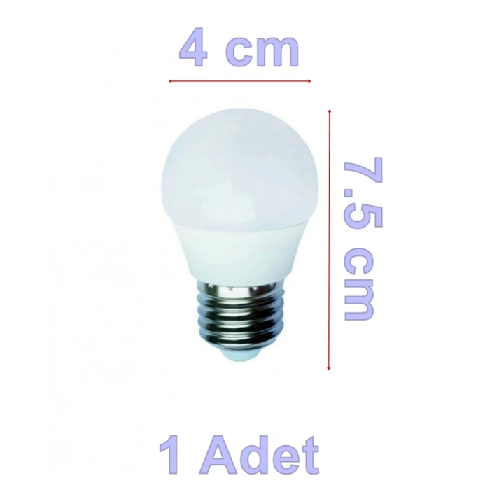 K2 E-27 5w Led Ampul BEYAZ Işık 6500k 350lm