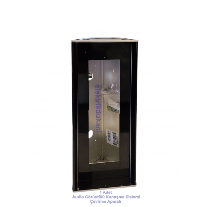 AUDIO Konsept SİYAH Görüntülü Zil Paneli Çevirme Aparatı 358mm x 147mm