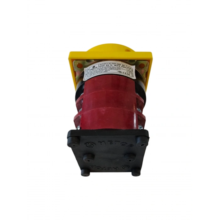 METOP 5x40A 5 Kutuplu Açıp Kapama Kilitlenebilir Emniyet Pako Şalteri 0-1(3 Faz + Nötr + Toprak Beş Kontaklı Asansör Şalteri)