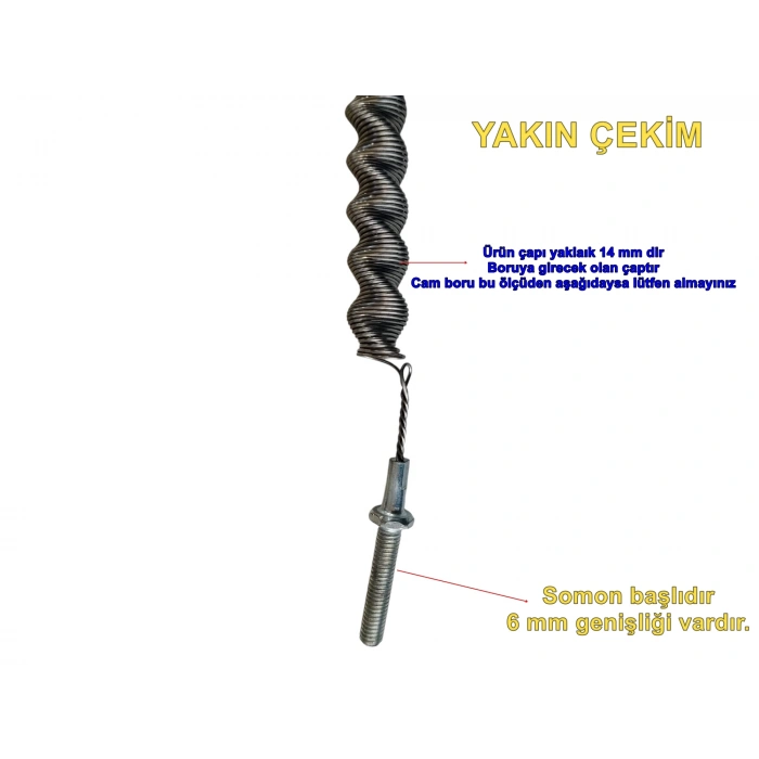 ENDER İnfrared Soba Rezistansı Teli Spirali 2500W (Piyasa Ufo Rezistansı)