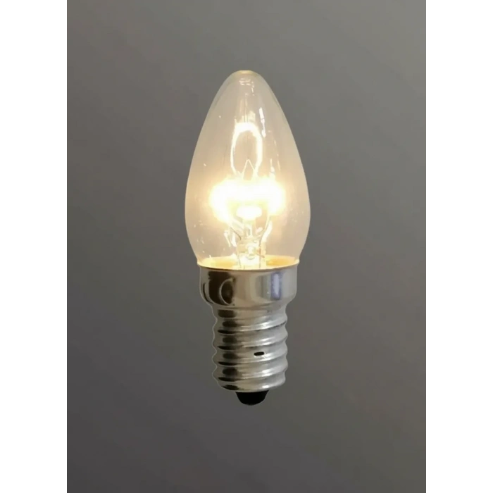 ENDER E-14 İnce Duylu Gece Lambası Abajur Ampulü 220v (Parfüm Ampul)