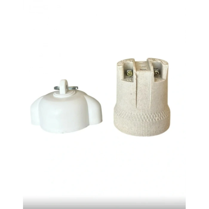 E-27 Yağmur Korumalı Porselen Duy IP65 E27