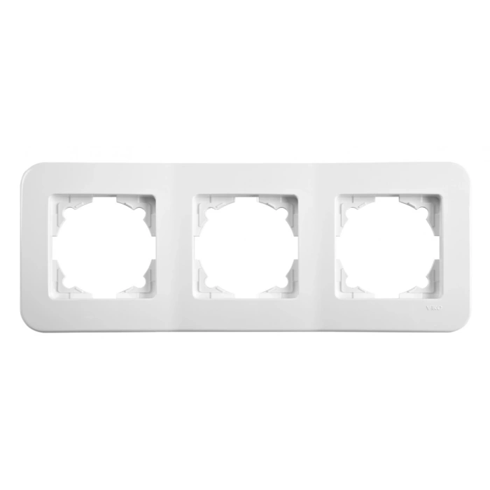 VİKO ROLLİNA BEYAZ ÜÇLÜ ÇERÇEVE