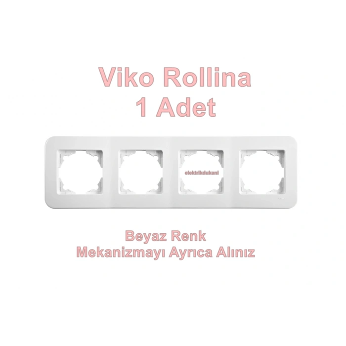 VİKO ROLLİNA BEYAZ DÖRTLÜ ÇERÇEVE