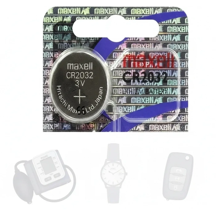 MAXELL CR-2032 Lityum 3v 3 Volt Araba Kumanda Pili Para Düğme Pil