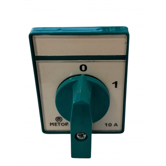METOP 3x10A Üç Fazlı Trifaze Açıp Kapama Pako Şalter (0-1)