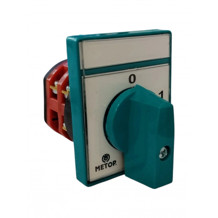 METOP 3x10A Üç Fazlı Trifaze Açıp Kapama Pako Şalter (0-1)
