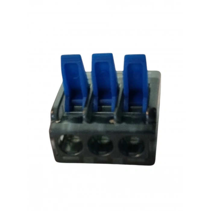 GWEST 3lü Mandallı Tırnaklı Buat Klemensi 0.14-2.5mm Arası (Üçlü Buat Klemensi)