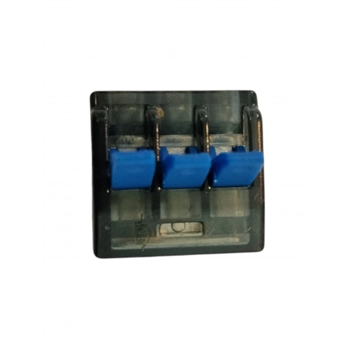 GWEST 3lü Mandallı Tırnaklı Buat Klemensi 0.14-2.5mm Arası (Üçlü Buat Klemensi)