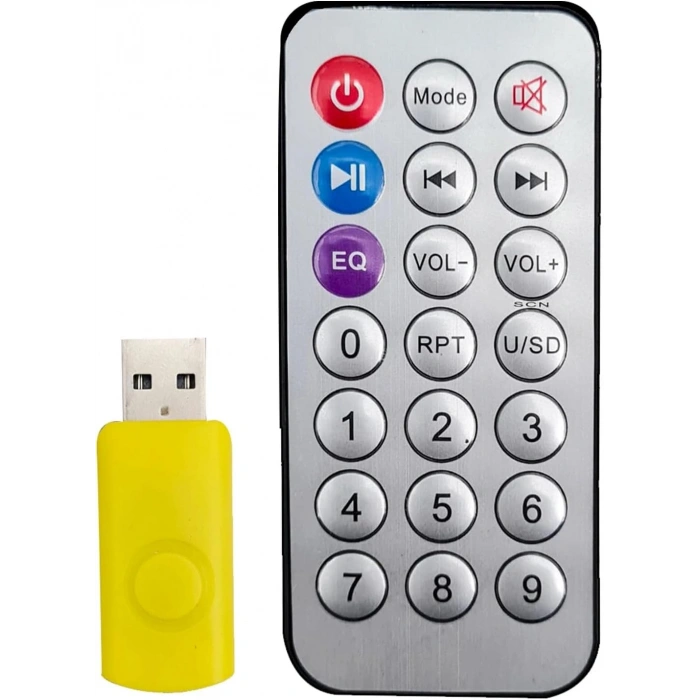 GENEL 360? Derece Çok Renkli Led Parti Küre Disko Topu Bluetooth + USB