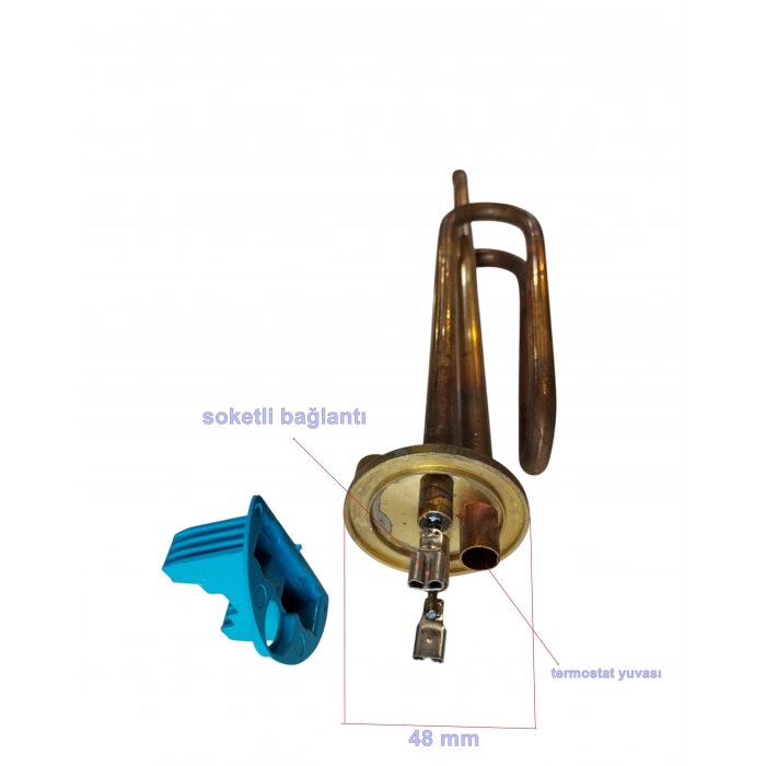 ENDER Ariston Termosifon Rezistansı 2000w (Çıkıntılı) 220v 8.5