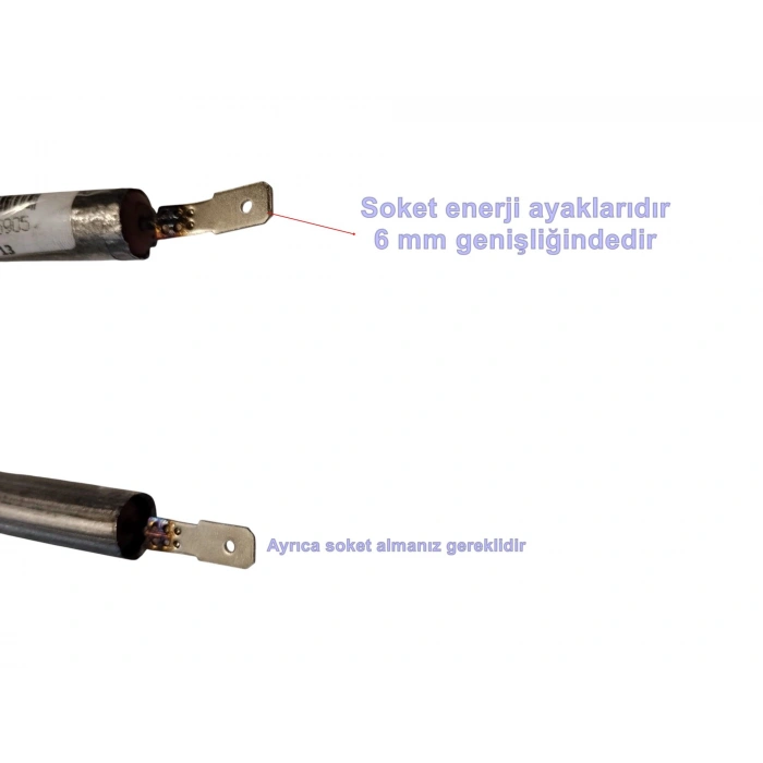 ENDER Fırın Boru Rezistansı 750w 32cm (Ampul Tipi Kalın) 220 Volt 11? DKP