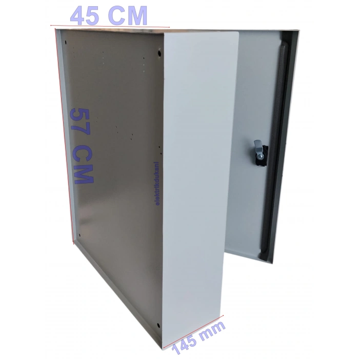 ÖZPA 1053 Sıva Üstü 3 Monofaze Sayaçlı 19 Otomatlı Elektrik Panosu IP40 S. Ü.