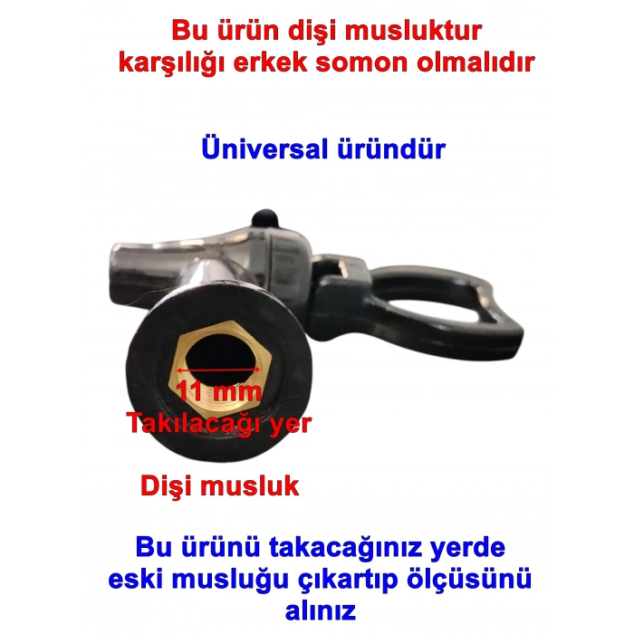ENDER Plastik Semaver Çay Kazanı Musluğu (Göstergesiz)