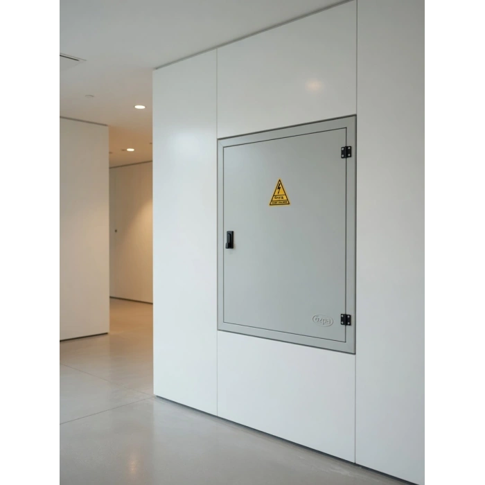 ÖZPA 1703 Sıva Altı 3 Trifaze Sayaçlı 45 Otomatlı Pano IP20 (S. A. Kompak Yerli)