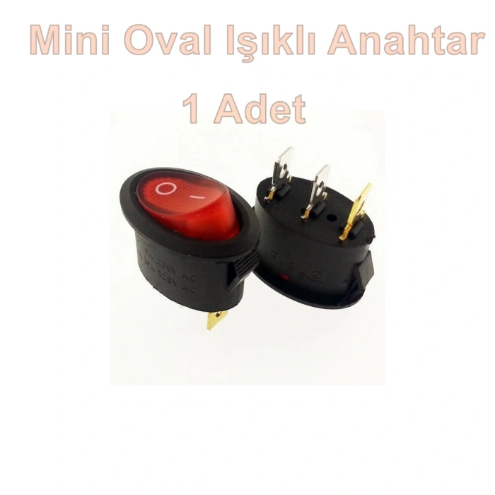 ENDER Işıklı Anahtar Oval Anahtar (Ketıl Çaycı Anahtarı)