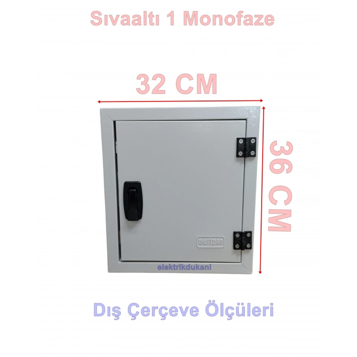 MERT 1001 S.A. 1 MONOFAZE SAYAÇLI OTOMATLI PANO
