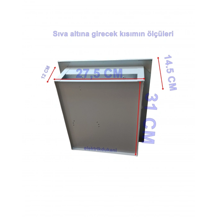 MERT 1001 S.A. 1 MONOFAZE SAYAÇLI OTOMATLI PANO