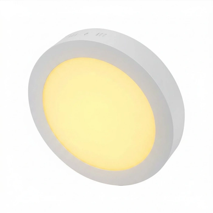 CATA 18w Yuvarlak GÜNIŞIĞI Sıva Üstü Led Panel 3200k Beyaz Kasa Günışığı Işık IP20 18 Watt 220 Volt