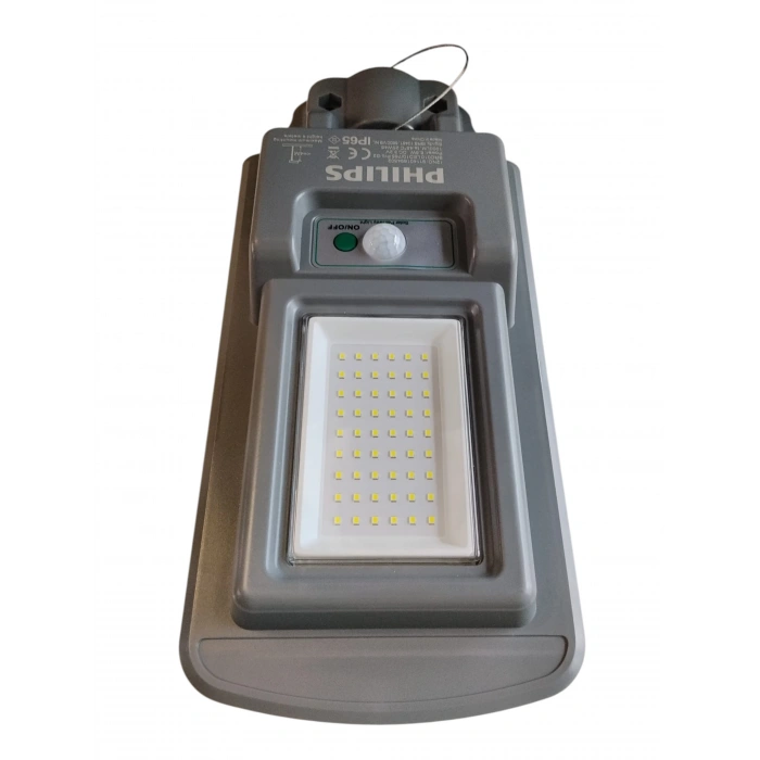 PHILIPS 100w Solar Ledli Sokak Lambası Armatür 6500k BEYAZ Işık 1000lm IP65 (Kumandalı Güneş Enerjili)