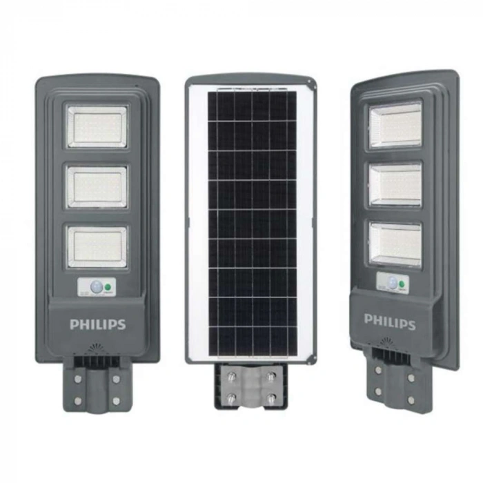 PHILIPS 400w Solar Ledli Sokak Lambası Armatür 6500k BEYAZ Işık 4000lm IP65 (Kumandalı Güneş Enerjili)