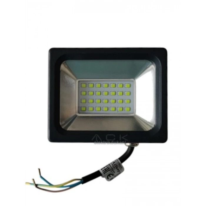 ACK 20w YEŞİL Led Projektör DOB SMD IP65 1800lm (20 Watt 220 Volt)
