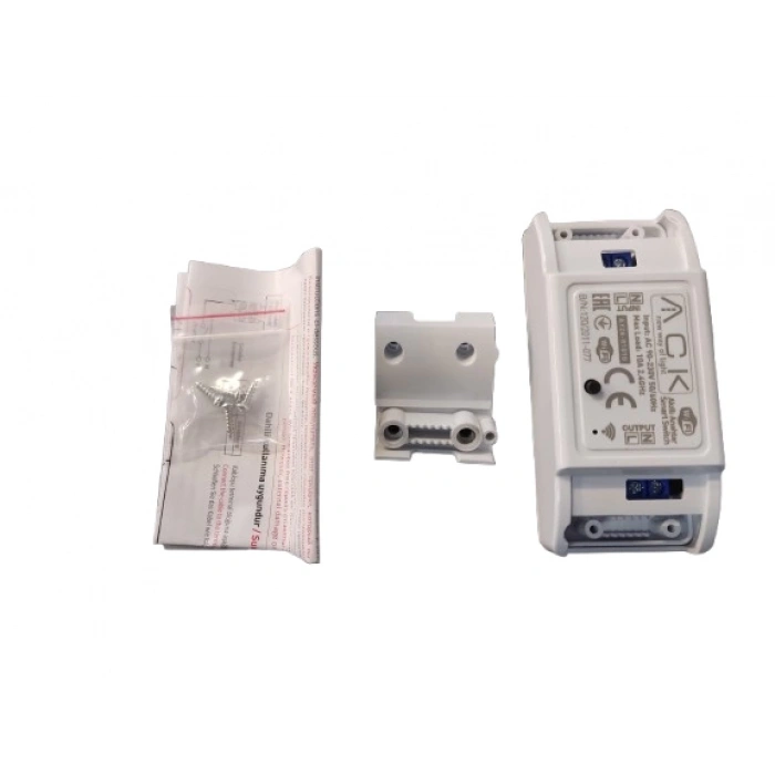 ACK WiFi Röle Akıllı Anahtar Switch Wi-Fi ile Uzaktan Smart Kontrol 90-230v 10A IP20