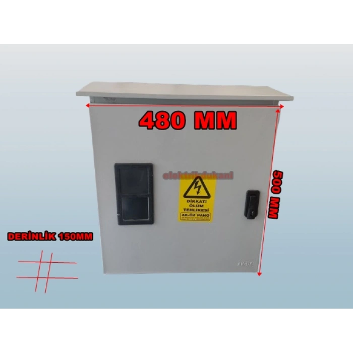 AKÖZ TRİFAZE 1 SAYAÇLI ŞANTİYE PANOSU ŞN 102