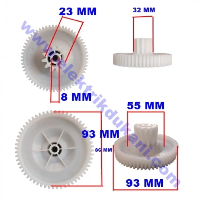 ARNİCA EKY ÇİFT DİŞLİ