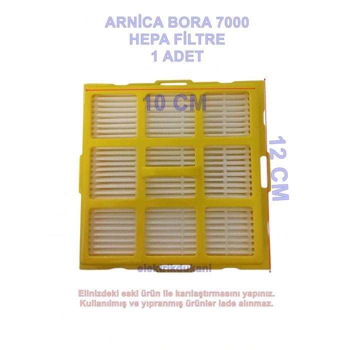 ARNİCA  ET HEPA FİLİTRE GRUBU