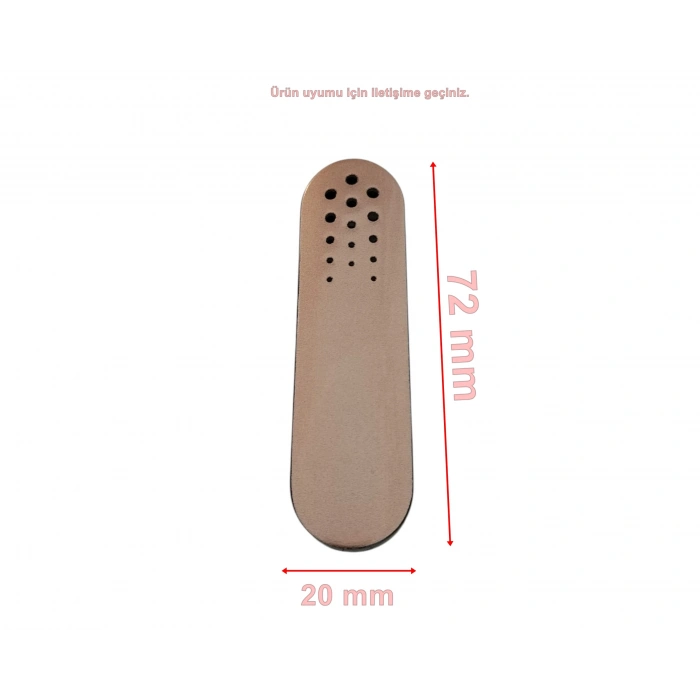 Arnica FL Sofa Hazne Kilit Mandalı ROSE (Gül Rengi) Renk (Yeni Tip Delikli Orjinal Ürün)