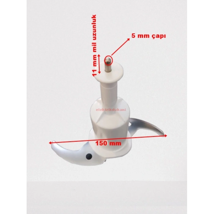 ARNİCA Prokit 444 Plus Prokit 666 - 777 -800 Robomeat Mutfak Robotu Hazne Parçalama Bıçağı (Orjinal Ürün)
